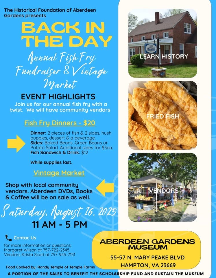 HFAG Annual Fish Fry Fundraiser & Vintage Market