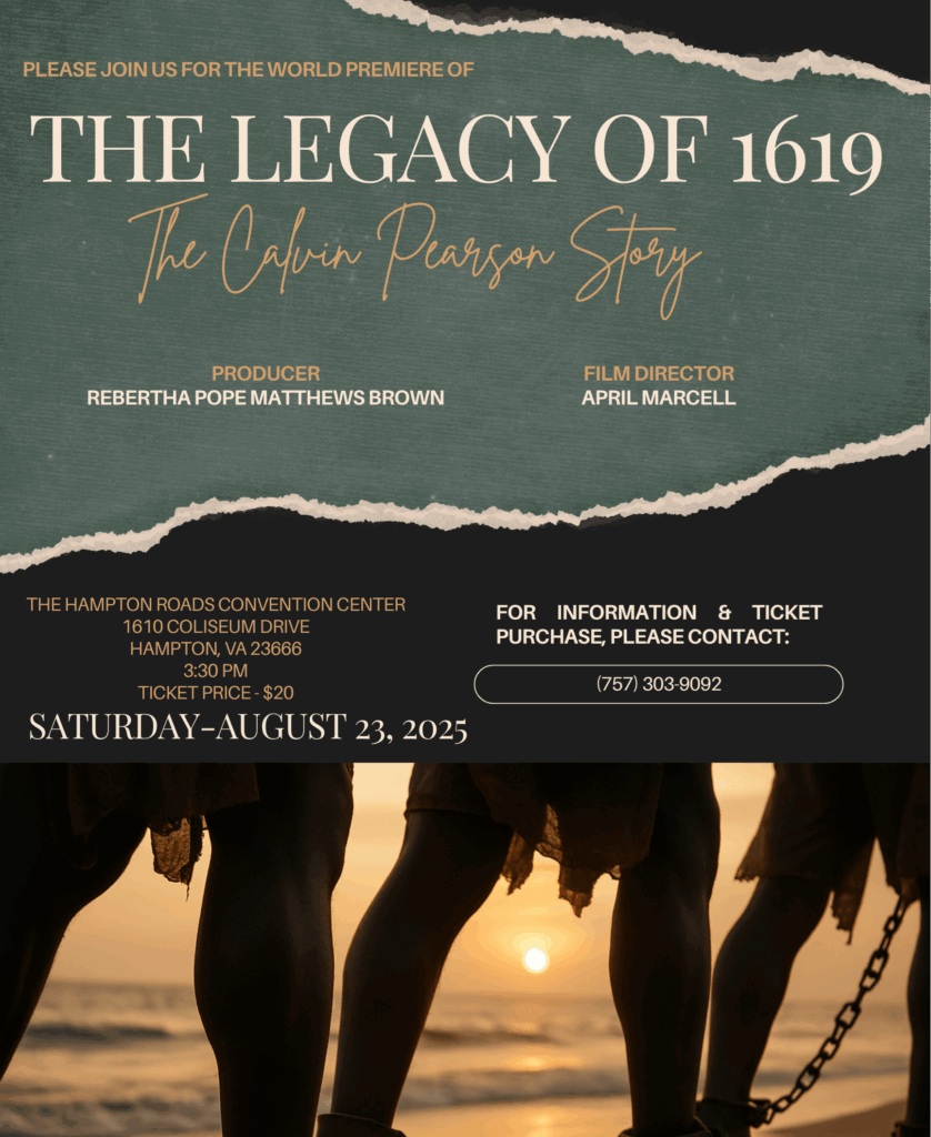 Premiere of The Legacy of 1619: The Calvin Pearson Story