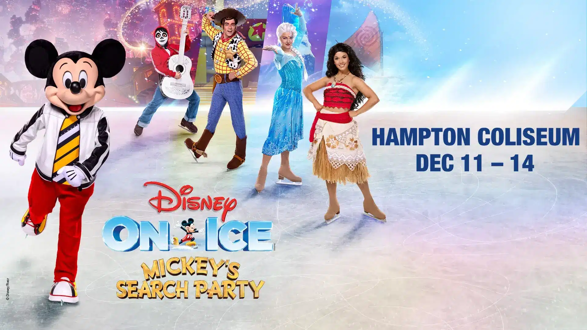 Disney On Ice: Mickey's Search Party at Hampton Coliseum Dec. 11 - 14, 2025