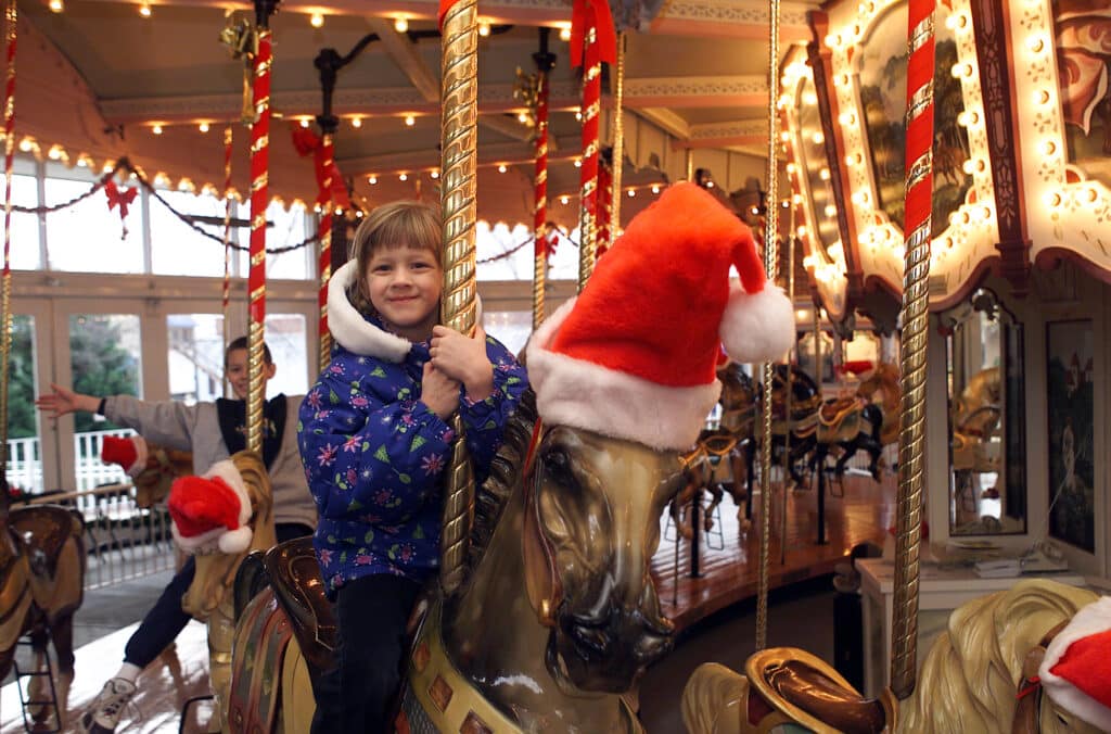 Winter Whimsey at the Hampton Carousel