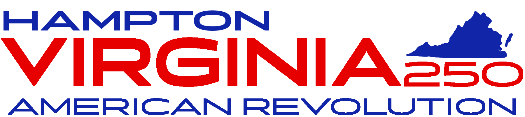 logo for Hampton Virginia 250 American Revolution 